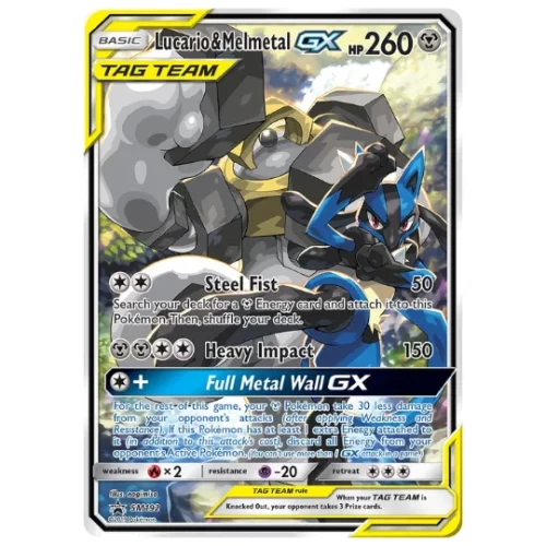Lucario & Melmetal GX - SM192 Promo
